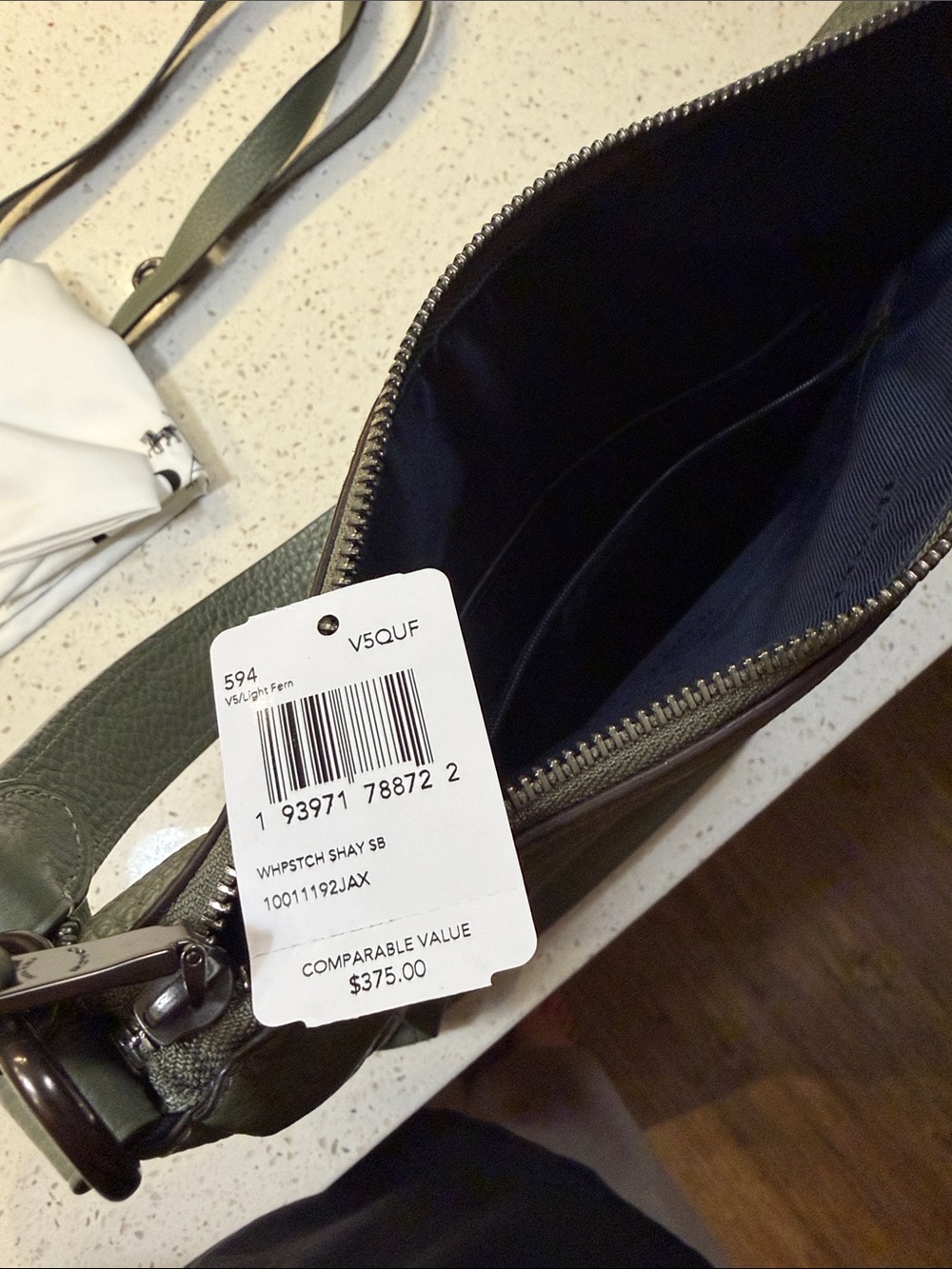 Coach Whipstitch Shay Shoulder Bag - Picture 8 of 9